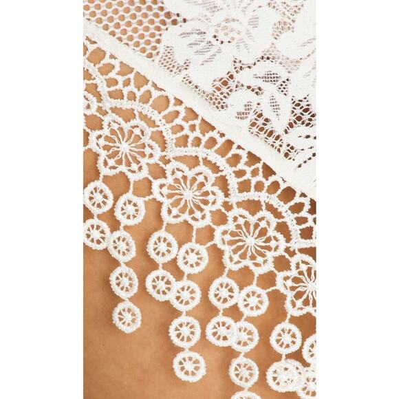 LOBA Arlet Midi Dress Ivory Size L - Picture 4 of 7